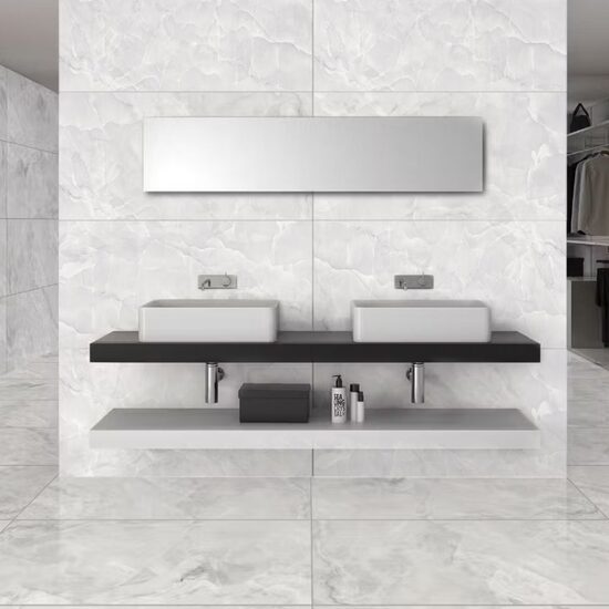 60×120 cm Onyx Sugar Bianco / Sugar (~268 SEK/m²)